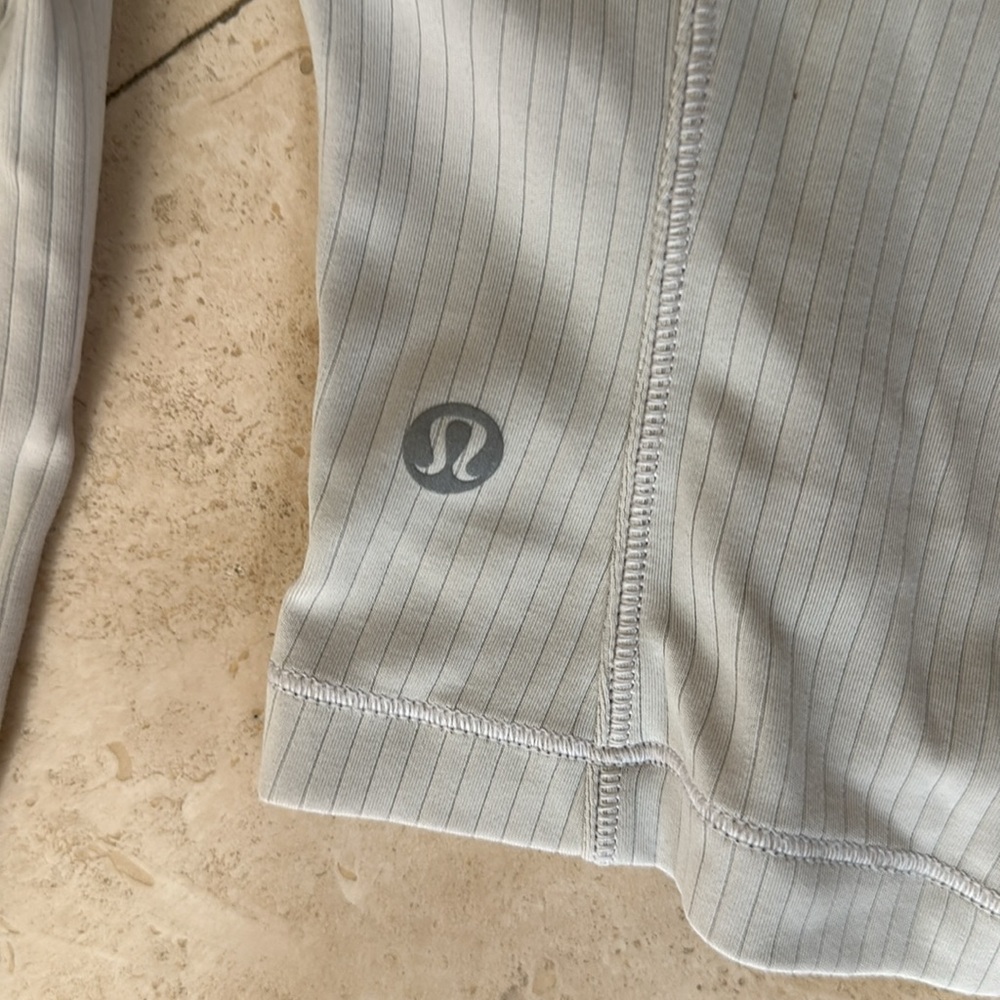 Lululemon- It’s Rulu Ribbed Cropped Half Zip - Picture 9 of 9